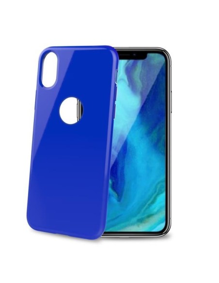 Celly Gelskin custodia per cellulare 16,5 cm (6.5") Cover Blu Celly Gelskin custodia per cellulare 16,5 cm (6.5") Cover Blu