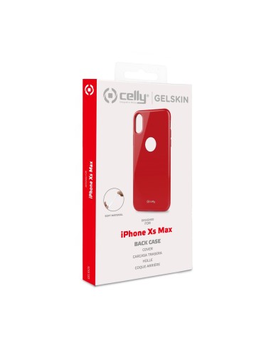 Celly Gelskin custodia per cellulare 16,5 cm (6.5") Cover Rosso