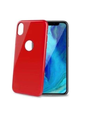 Celly Gelskin custodia per cellulare 15,5 cm (6.1") Cover Rosso