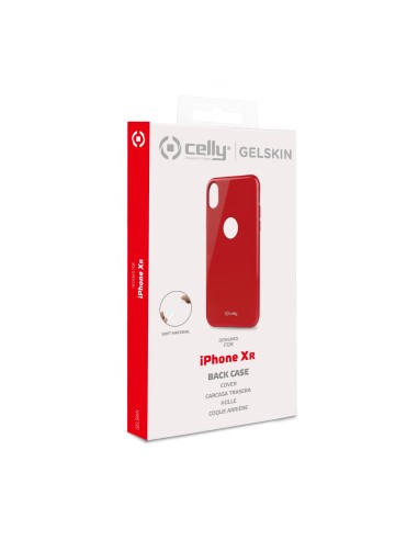 Celly Gelskin custodia per cellulare 15,5 cm (6.1") Cover Rosso