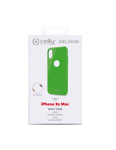 Celly Gelskin custodia per cellulare 16,5 cm (6.5") Cover Lime