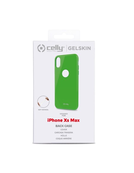 Celly Gelskin custodia per cellulare 16,5 cm (6.5") Cover Lime Celly Gelskin custodia per cellulare 16,5 cm (6.5") Cover Lime