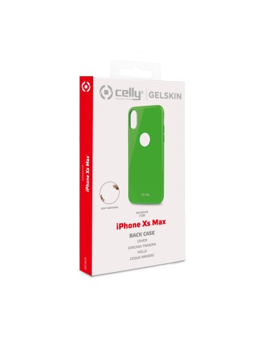 Celly Gelskin custodia per cellulare 16,5 cm (6.5") Cover Lime