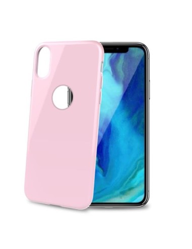 Celly Gelskin custodia per cellulare 16,5 cm (6.5") Cover Rosa