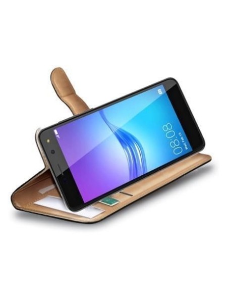 Celly Wally custodia per cellulare 14,5 cm (5.71") Custodia a libro Nero