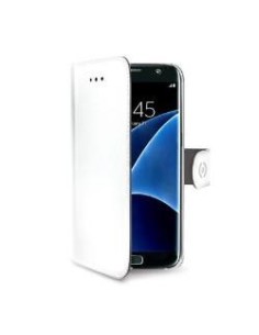 Celly Wally custodia per cellulare 14 cm (5.5") Custodia a libro Bianco