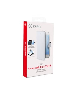 Celly Wally custodia per cellulare 15,2 cm (6") Custodia a libro Bianco 2