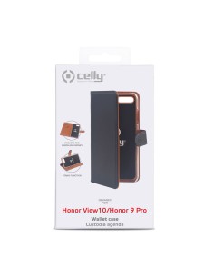 Celly Wally custodia per cellulare 15,2 cm (5.99") Custodia a libro Nero