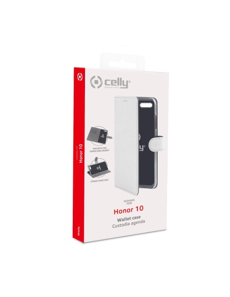 Celly WALLY custodia per cellulare 14,8 cm (5.84") Custodia flip a libro Bianco