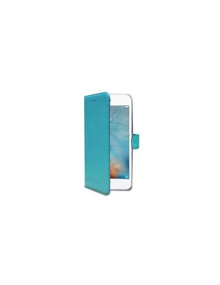 Celly Wally custodia per cellulare 14 cm (5.5") Custodia a libro Turchese