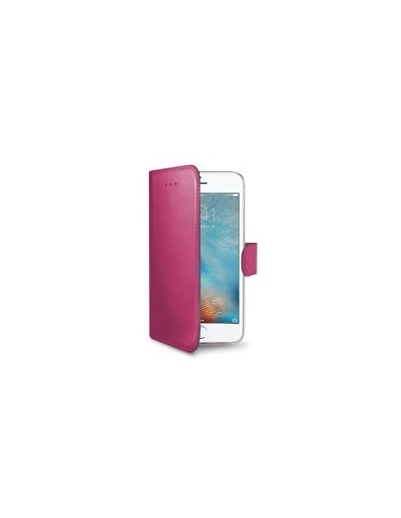 Celly Wally custodia per cellulare 14 cm (5.5") Custodia a libro Rosa