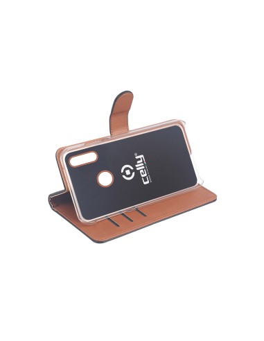Celly Wally custodia per cellulare 16,5 cm (6.5") Custodia a libro Nero