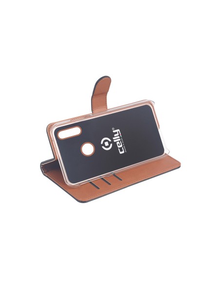 Celly Wally custodia per cellulare 16,5 cm (6.5") Custodia a libro Nero