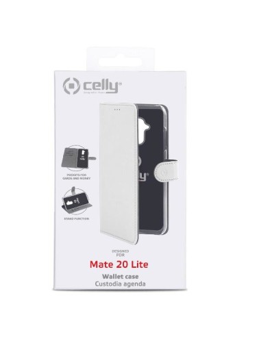 Celly Wally custodia per cellulare 16 cm (6.3") Custodia a borsellino Bianco
