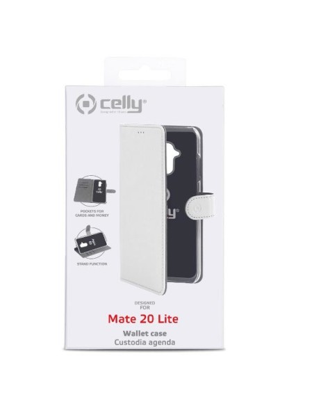 Celly Wally custodia per cellulare 16 cm (6.3") Custodia a borsellino Bianco