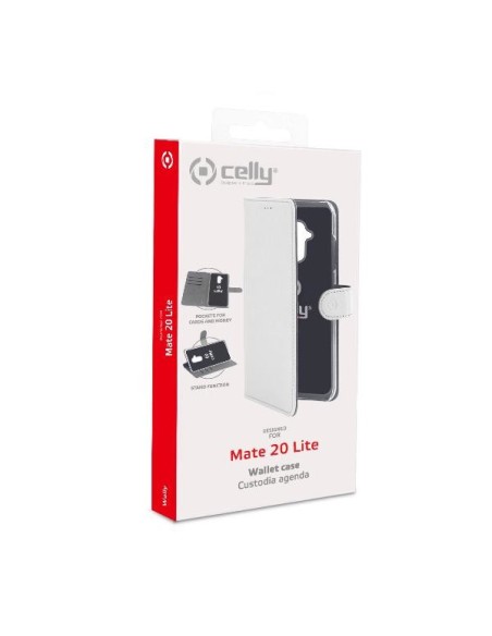 Celly Wally custodia per cellulare 16 cm (6.3") Custodia a borsellino Bianco
