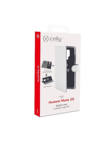 Celly Wally custodia per cellulare 16,6 cm (6.53") Custodia a borsellino Bianco