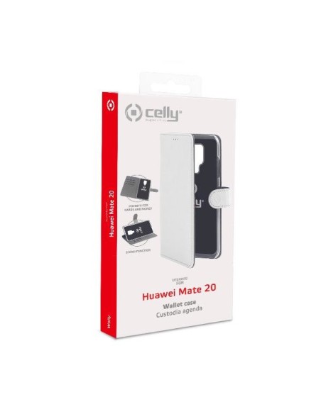 Celly Wally custodia per cellulare 16,6 cm (6.53") Custodia a borsellino Bianco