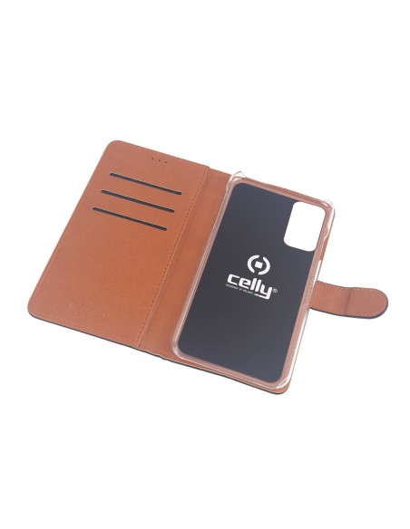 Celly WALLY947 custodia per cellulare 16,5 cm (6.5") Custodia a borsellino Nero
