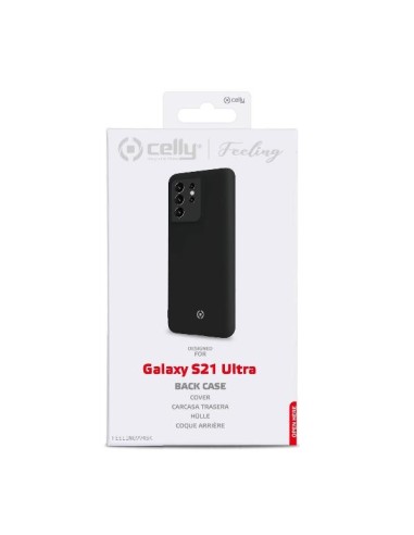 Celly Feeling custodia per cellulare 17,3 cm (6.8") Cover Nero