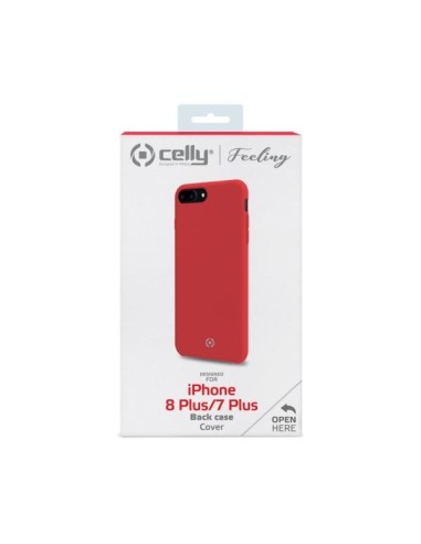 Celly Feeling custodia per cellulare 14 cm (5.5") Cover Rosso