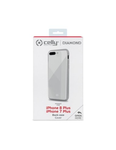 Celly Diamond custodia per cellulare 14 cm (5.5") Cover Bianco