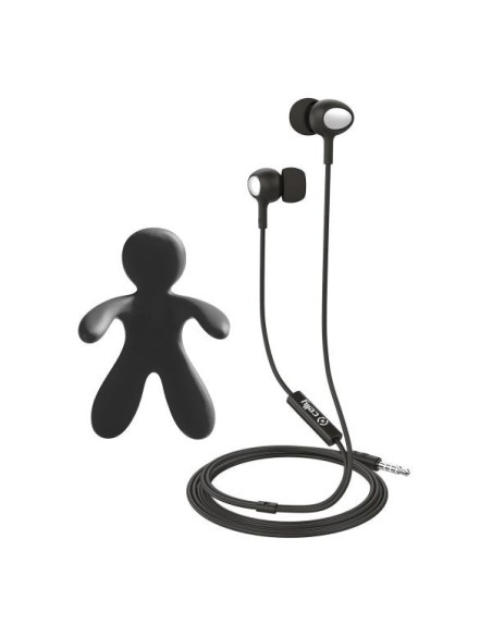 Celly Cesare & Augusto Cuffie Cablato In-ear MUSICA Nero