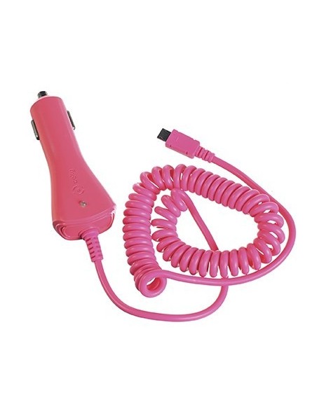 Celly CCMICROP Caricabatterie per dispositivi mobili Universale Rosa Accendisigari Auto Celly CCMICROP Caricabatterie per dispositivi mobili Universale Rosa Accendisigari Auto