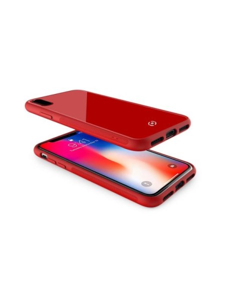 Celly Diamond custodia per cellulare 14,7 cm (5.8") Cover Rosso Celly Diamond custodia per cellulare 14,7 cm (5.8") Cover Rosso