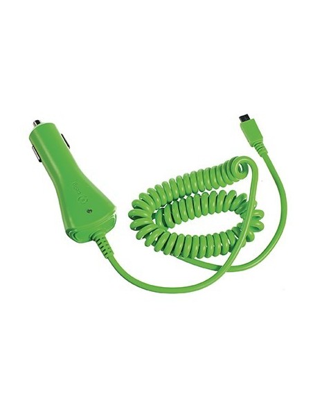 Celly CCMICROG Caricabatterie per dispositivi mobili Universale Verde Accendisigari Auto