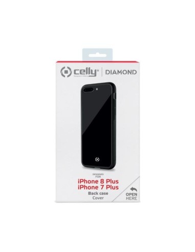 Celly Diamond custodia per cellulare 14 cm (5.5") Cover Nero