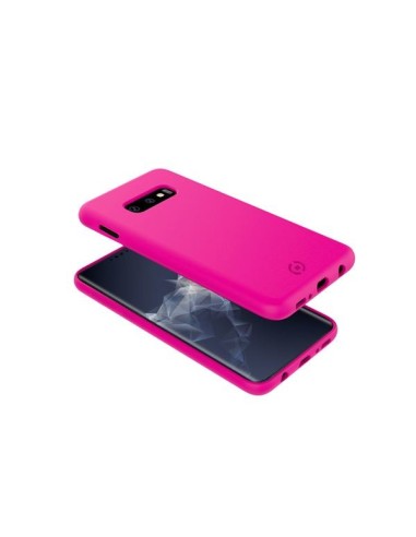 Celly Shock custodia per cellulare 14,7 cm (5.8") Cover Rosa