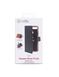 Celly WALLY711 custodia per cellulare 14,3 cm (5.65") Custodia a borsellino Nero 2