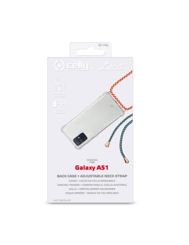 Celly Lacet custodia per cellulare 16,5 cm (6.5") Cover Trasparente
