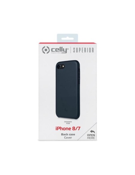 Celly Superior custodia per cellulare 11,9 cm (4.7") Cover Blu Celly Superior custodia per cellulare 11,9 cm (4.7") Cover Blu
