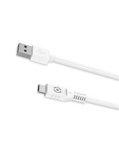 Celly USB-CWH cavo USB 1 m USB A USB C Bianco