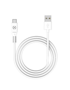 Celly USB-CWH cavo USB 1 m USB A USB C Bianco 2