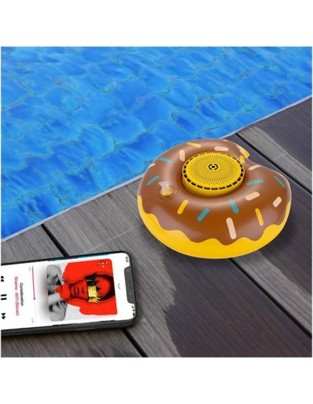 Celly POOLDONUTS altoparlante portatile e per feste Altoparlante portatile mono Giallo 3 W