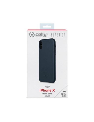 Celly Superior custodia per cellulare 14,7 cm (5.8") Cover Blu