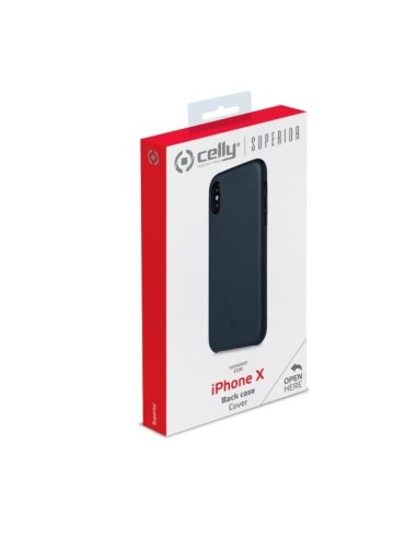 Celly Superior custodia per cellulare 14,7 cm (5.8") Cover Blu