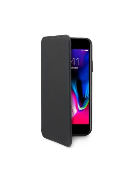 Celly Prestige custodia per cellulare 14 cm (5.5") Custodia a borsellino Nero
