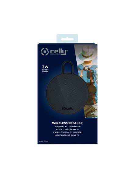 Celly Up Beat Altoparlante portatile mono Nero 3 W