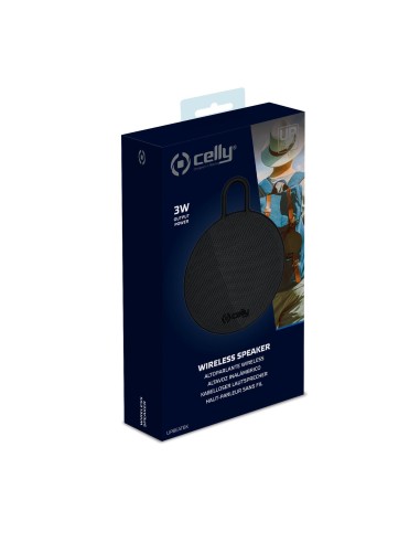 Celly Up Beat Altoparlante portatile mono Nero 3 W