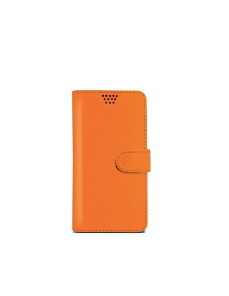 Celly WALLYUNIMOR custodia per cellulare 10,2 cm (4") Custodia a borsellino Arancione