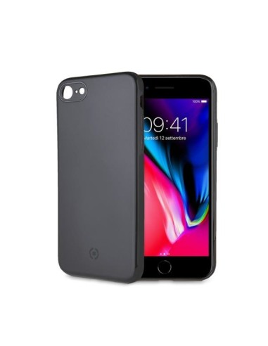 Celly Ghost Skin custodia per cellulare 14 cm (5.5") Cover Nero