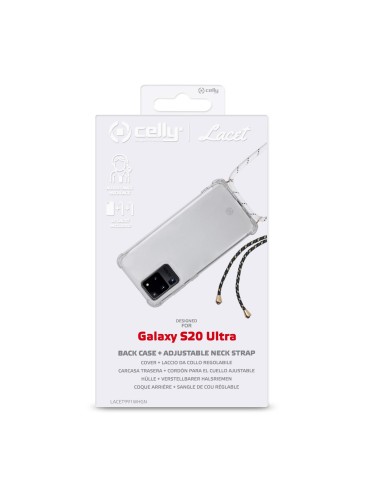 Celly Lacet custodia per cellulare 17,5 cm (6.9") Cover Trasparente