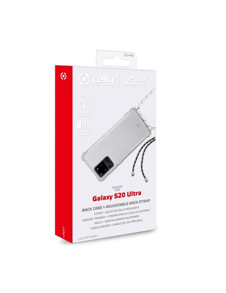 Celly Lacet custodia per cellulare 17,5 cm (6.9") Cover Trasparente Celly Lacet custodia per cellulare 17,5 cm (6.9") Cover Trasparente