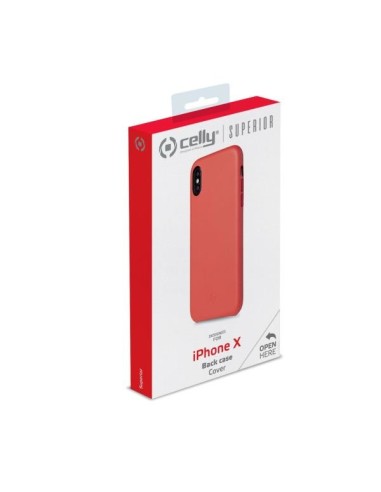 Celly Superior custodia per cellulare 14,7 cm (5.8") Cover Rosso
