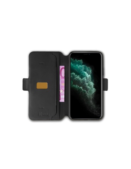 Celly PrestigeM custodia per cellulare 14,7 cm (5.8") Custodia a borsellino Nero