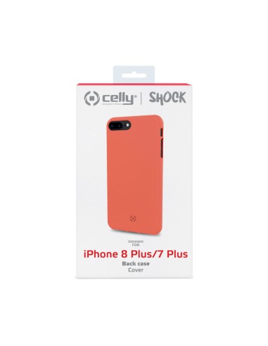 Celly Shock custodia per cellulare 14 cm (5.5") Cover Arancione